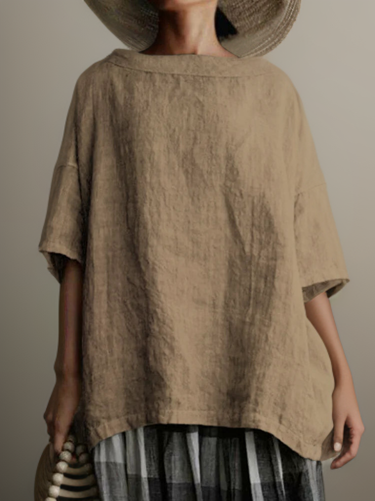 Levoire | Tunique Oversized Avec Col Bateau