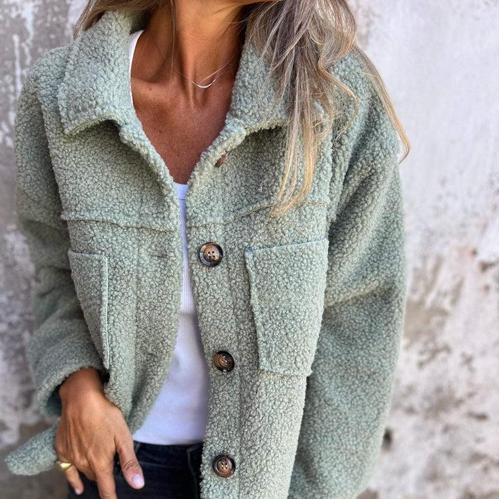 Levoire | Veste En Polaire À Manches Longues Avec Poches Vert
