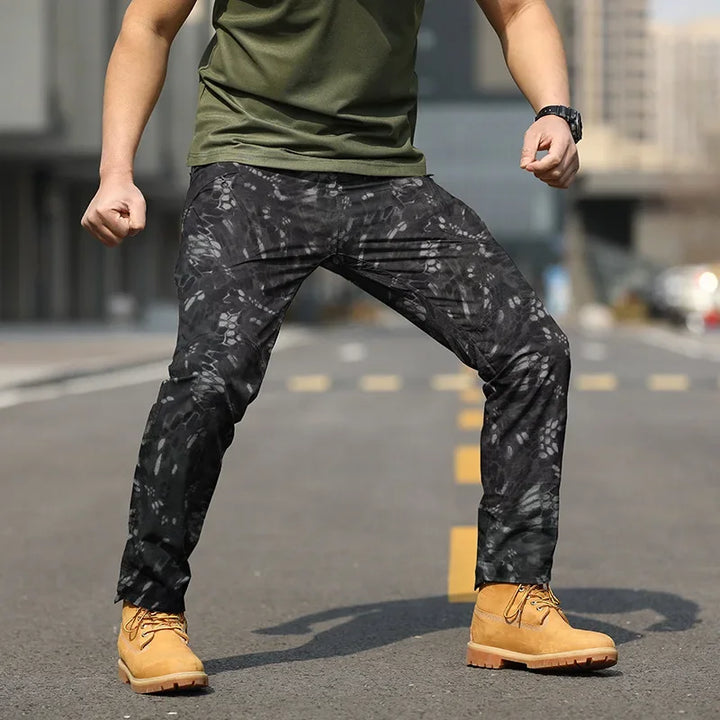 Levoire | X Pantalons Résistants À L'Eau Confortables Et Durables Python-noir