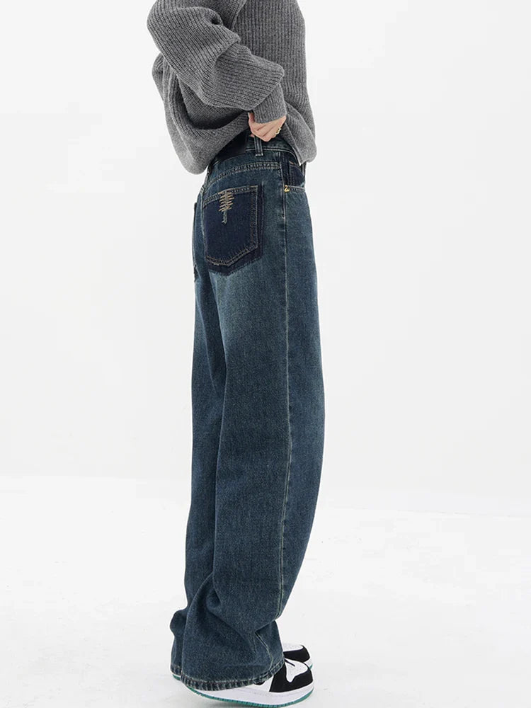 Levoire | Jean Taille Haute Stylé Et Confortable Mode Urbaine