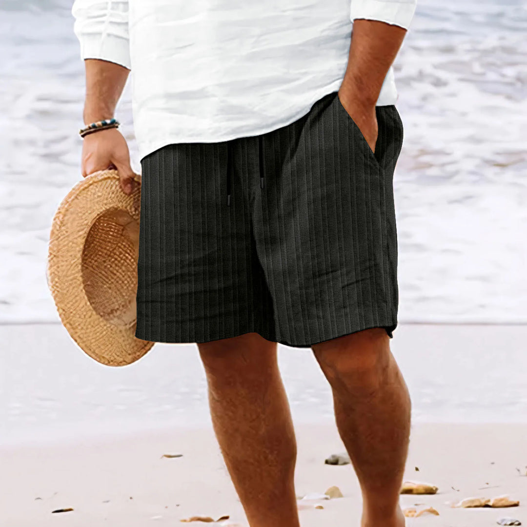 Levoire | Shorts De Plage D'Été Légers & Confortables Pour Les Jours Chauds Noir
