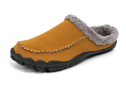 Levoire | Letts Sans Glissement Chaussures En Fourrure Douce Braun