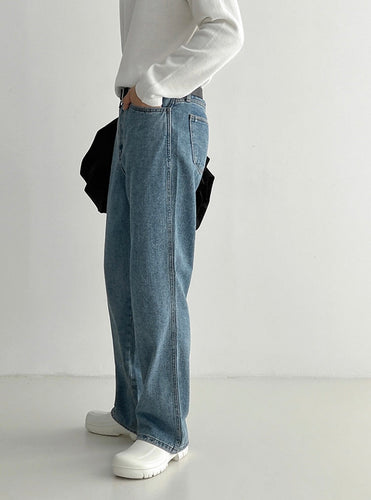 Levoire | Pantalon En Denim Raisin Courant