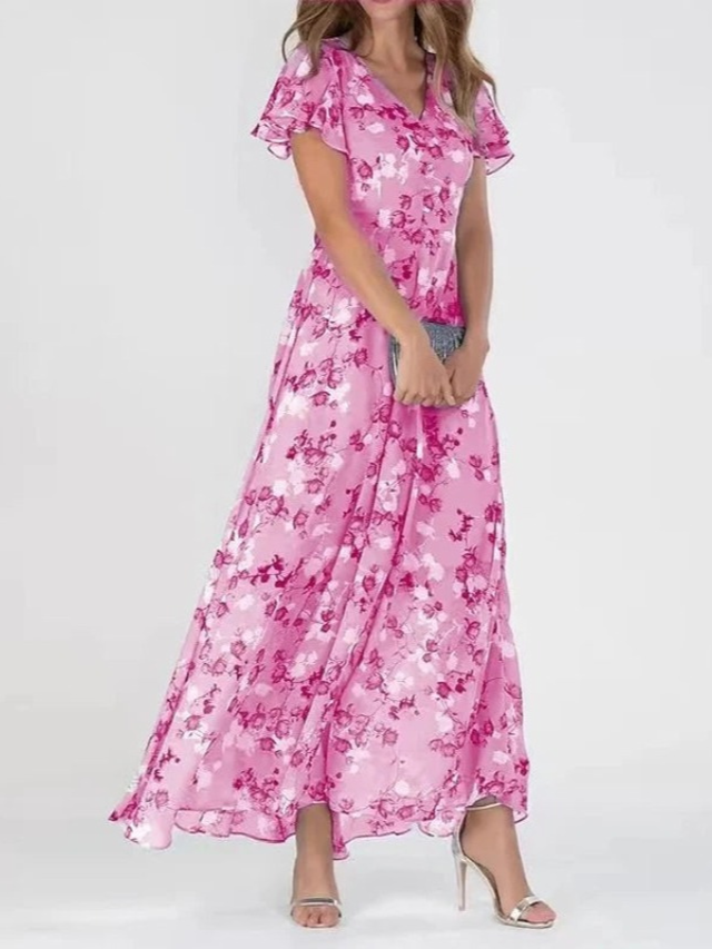 Levoire | Robe Simple Au Design Lgant Rosa