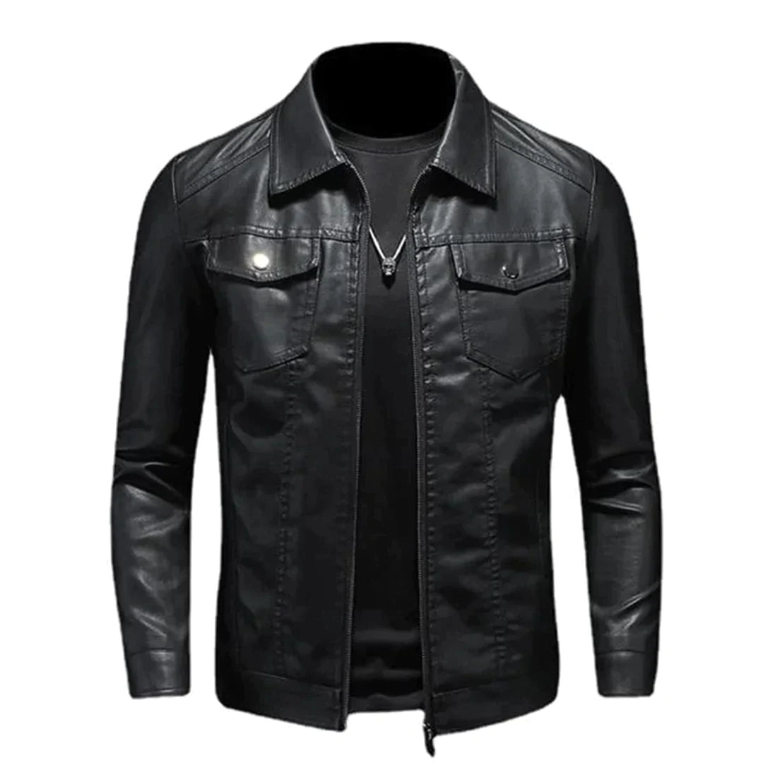 Levoire | Veste bomber chaude zipper Noir.