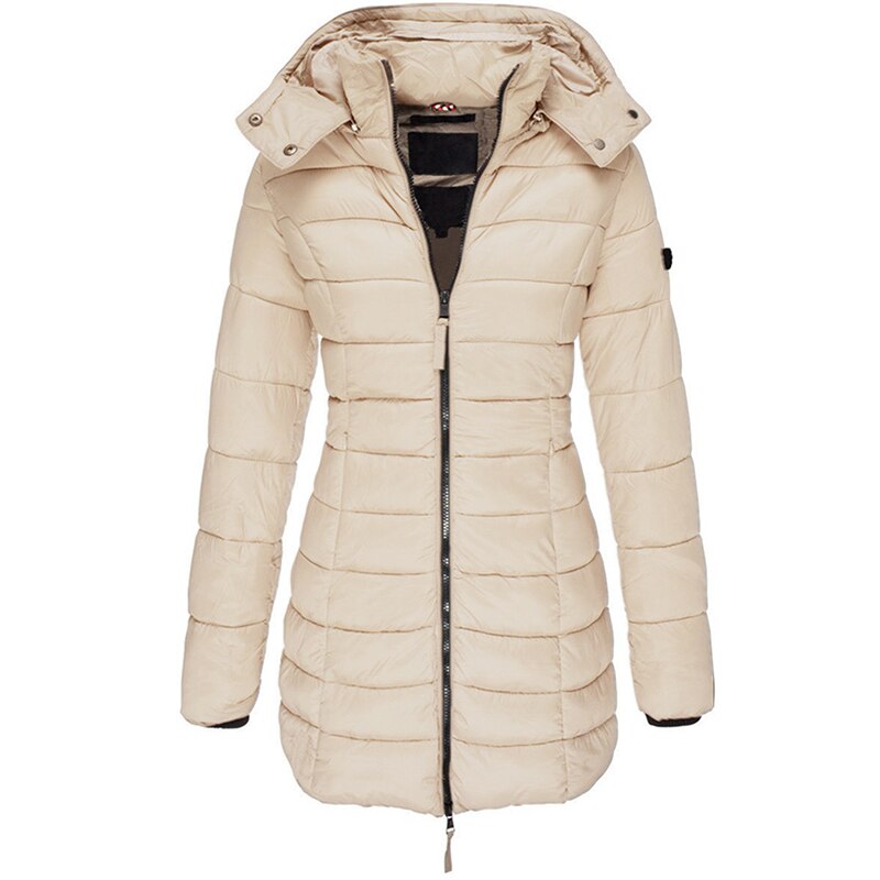 Levoire | Veste Longue En Duvet Ivoire