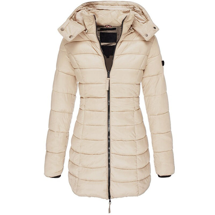 Levoire | Veste Longue En Duvet Ivoire