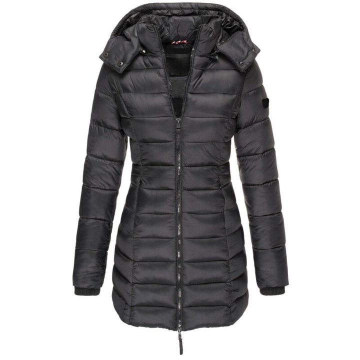 Levoire | Veste Longue En Duvet Noir