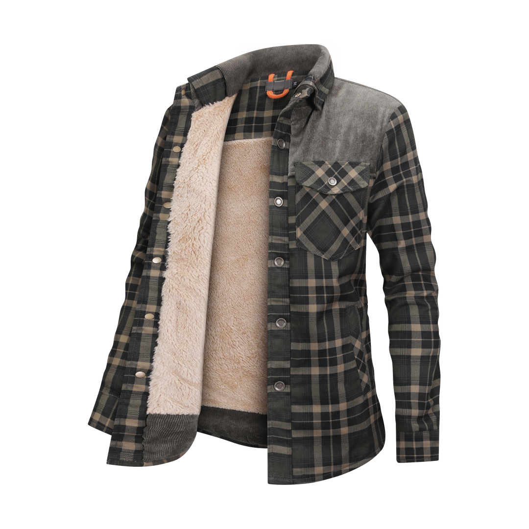 Levoire | Veste Confortable Pour Femmes En Hiver Vert olive clair