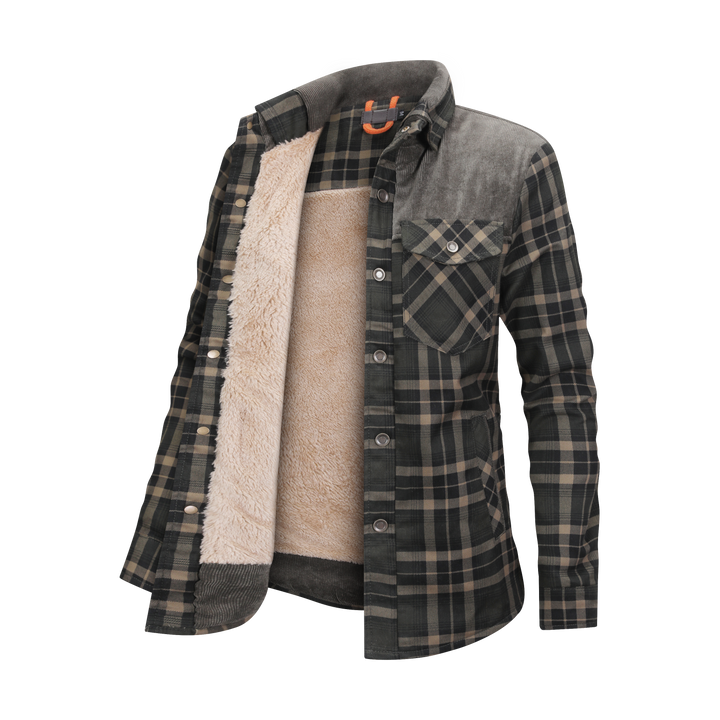 Levoire | Veste Confortable Pour Femmes En Hiver Vert olive clair
