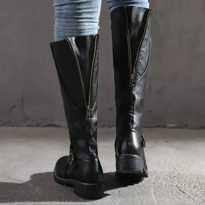 Levoire | Bottes En Cuir Pour Femmes Noir