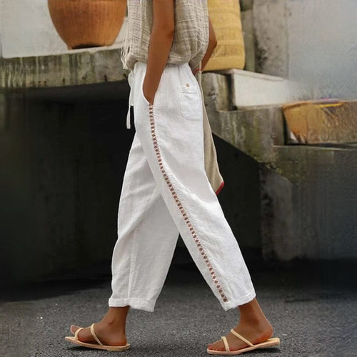 Levoire | Pantalons En Lin Confortables Pour Femmes