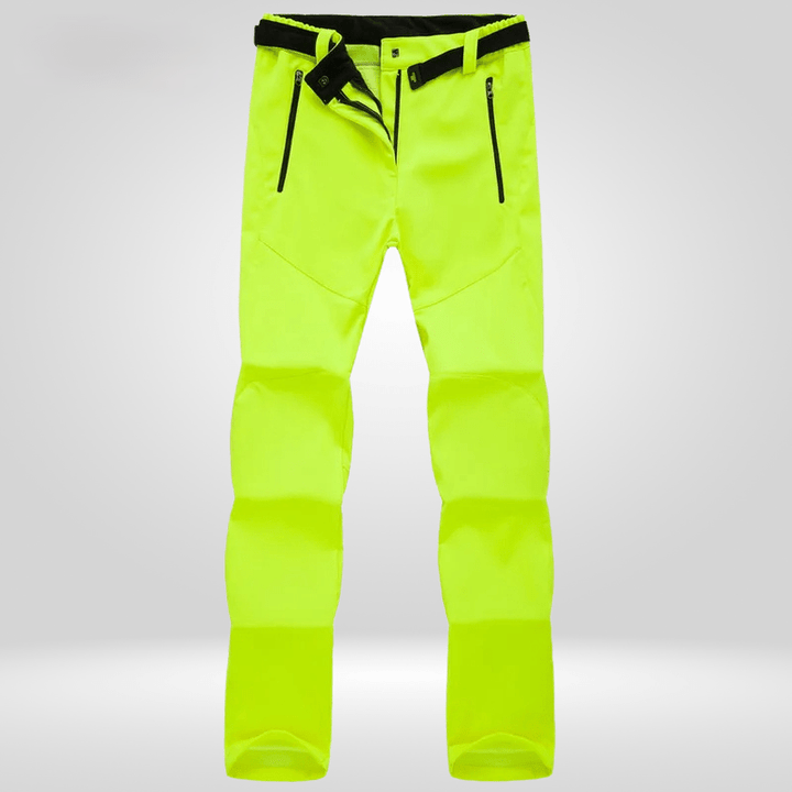 Levoire | Pantalon pour femmes chaud et résistant au vent et à l'eau Jaune néon