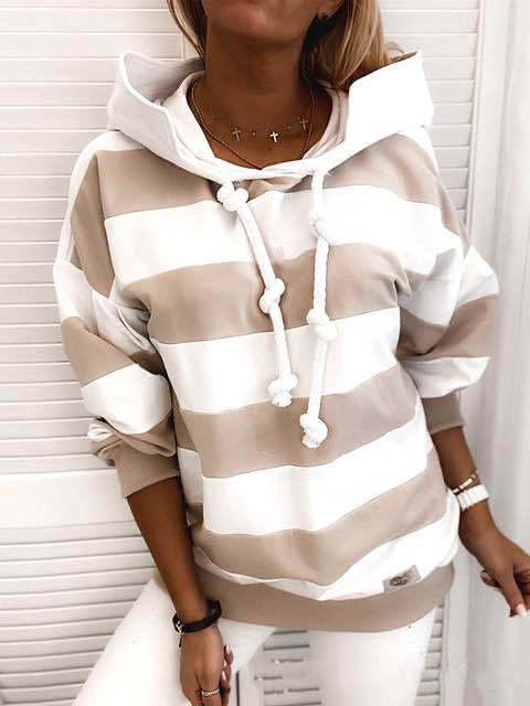 Levoire | Sweat à capuche tendance et isolé Abricot