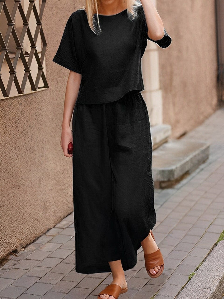 Levoire | Ensemble Confortable Relaxant Noir