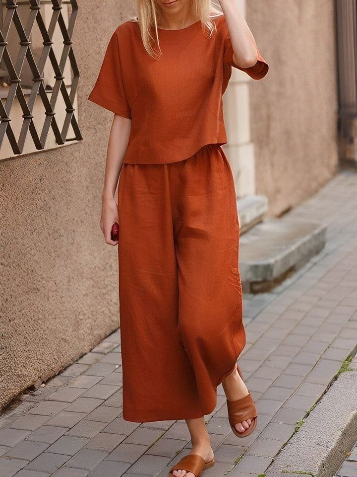 Levoire | Ensemble Confortable Relaxant Orange