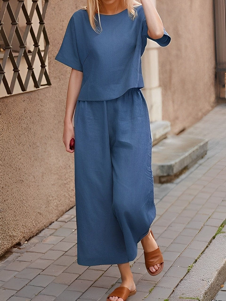 Levoire | Ensemble Confortable Relaxant Bleu