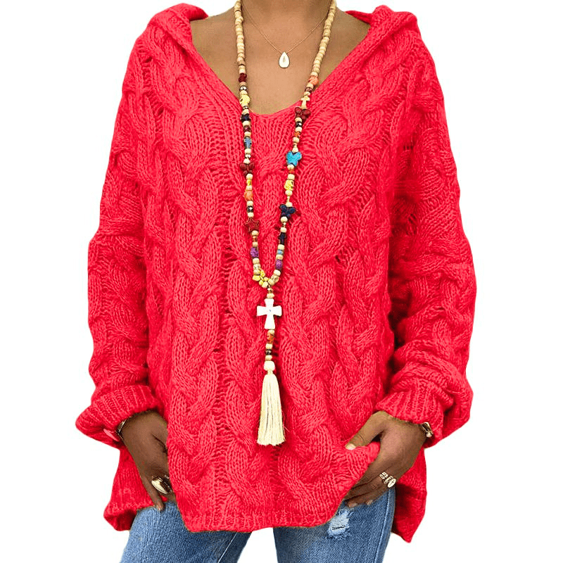 Levoire | Pull Femme Col Rond Élégant Confortable Rot