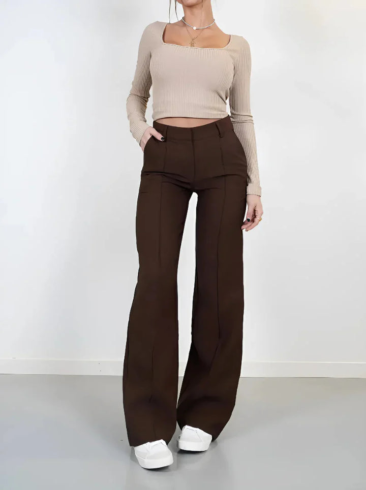 Levoire | Allure Pantalons Braun