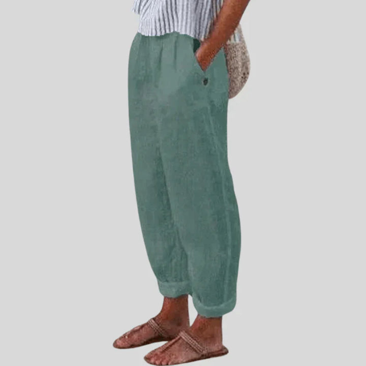 Levoire | Pantalons À La Mode Et Confortables Vert foncé