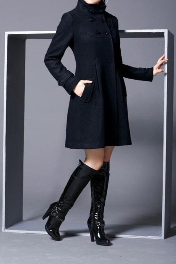 Levoire | Manteau Élégant Noir