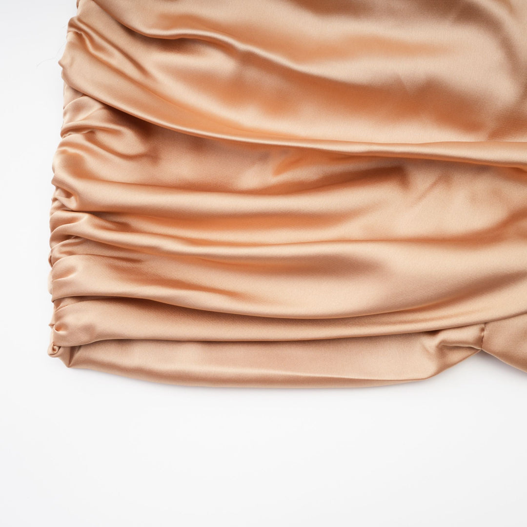 Levoire | Robe Mini Plissée À Épaules Dénudées