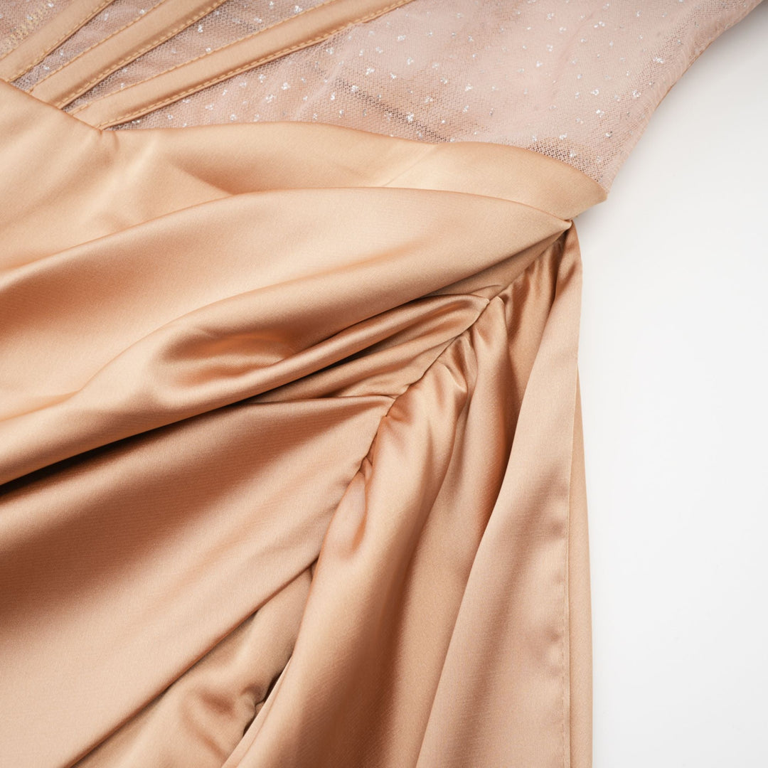 Levoire | Robe Mini Plissée À Épaules Dénudées