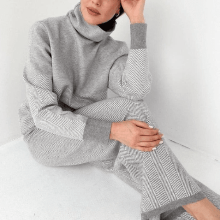 Levoire | Ensemble confortable pour femmes Style élégant combinaison maison Détente et décontracté
