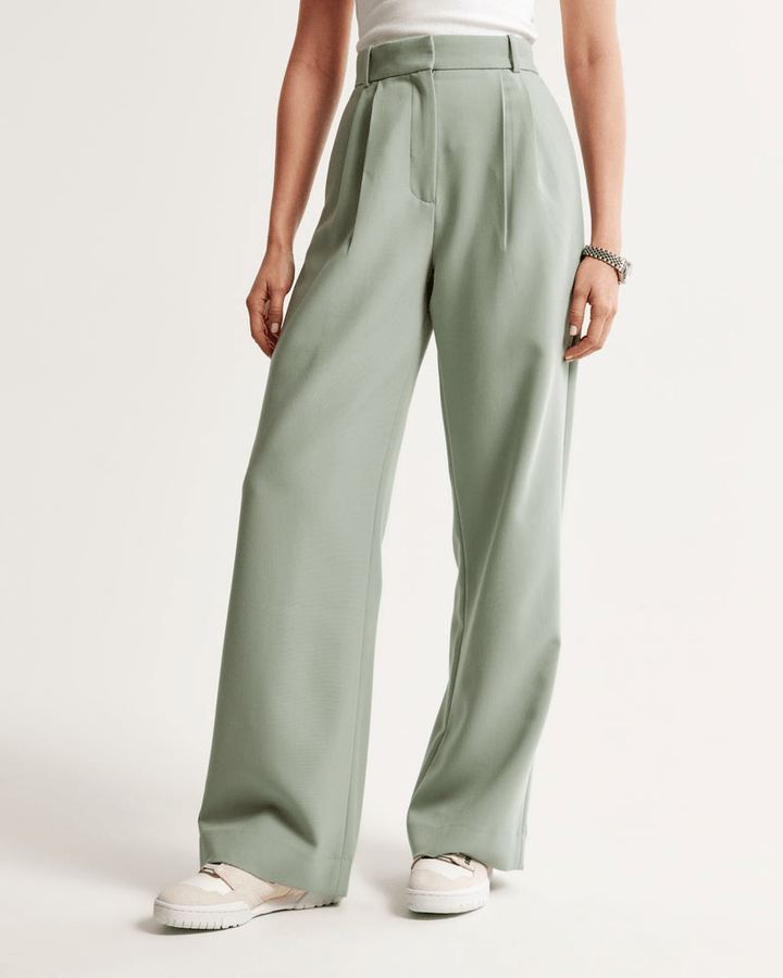 Levoire | Pantalon tailleur Sloane femme Vert