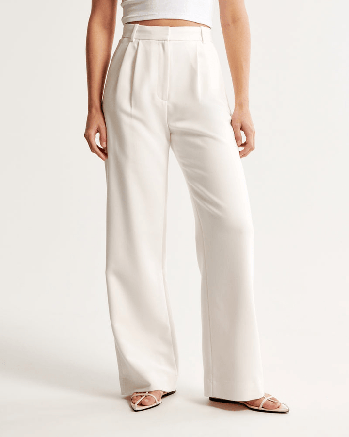 Levoire | Pantalon tailleur Sloane femme Blanc - 2