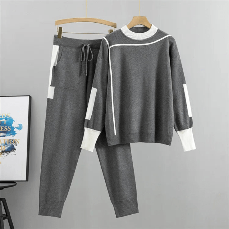 Levoire | Survêtement Élégant Moderne Femme Gris