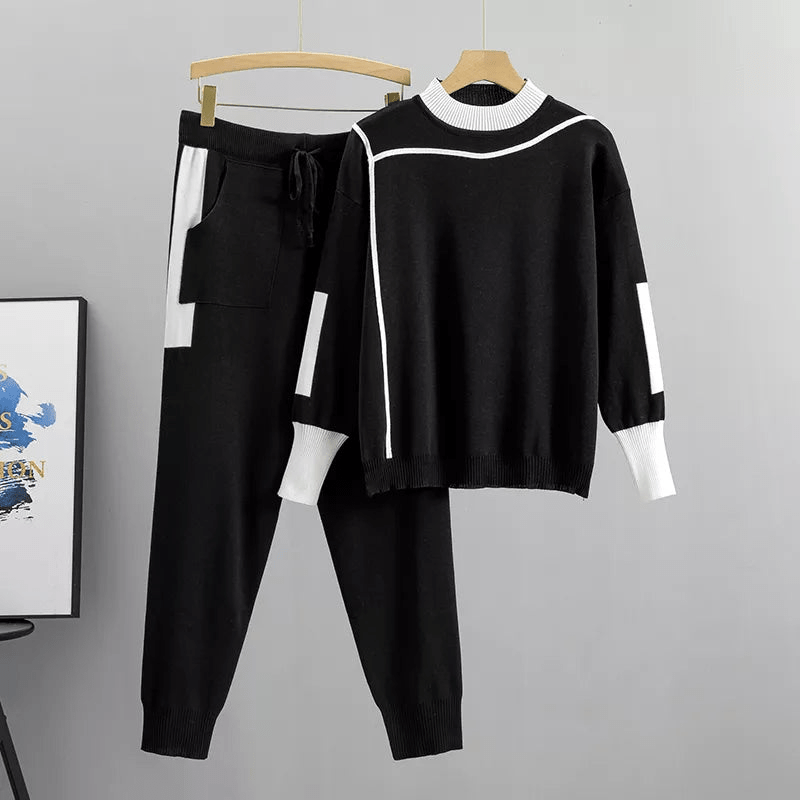 Levoire | Survêtement Élégant Moderne Femme Noir