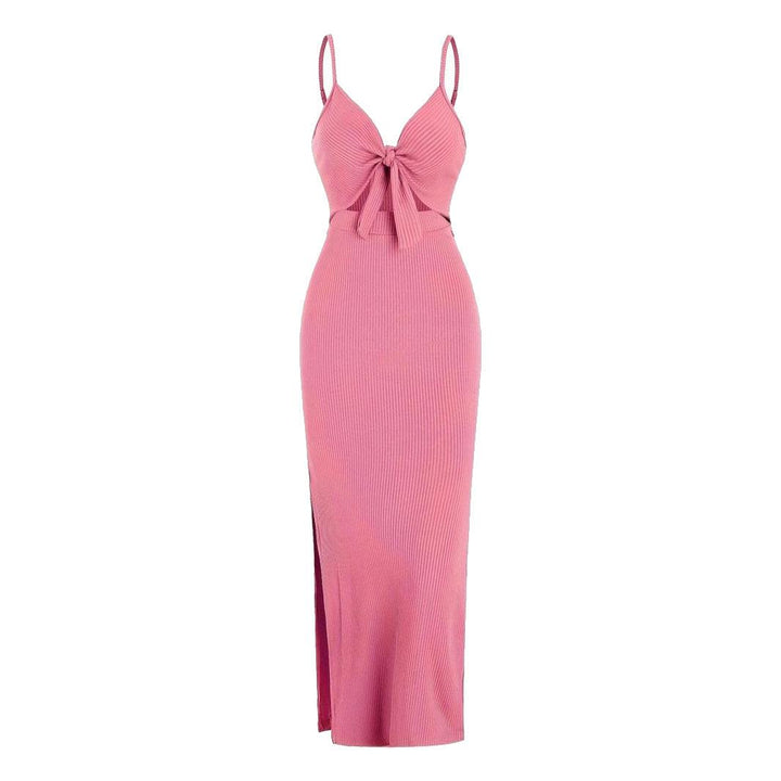 Levoire | Robe Maxi Halka Pour Femmes Avec Un Magnifique Mesh Extensible Rose