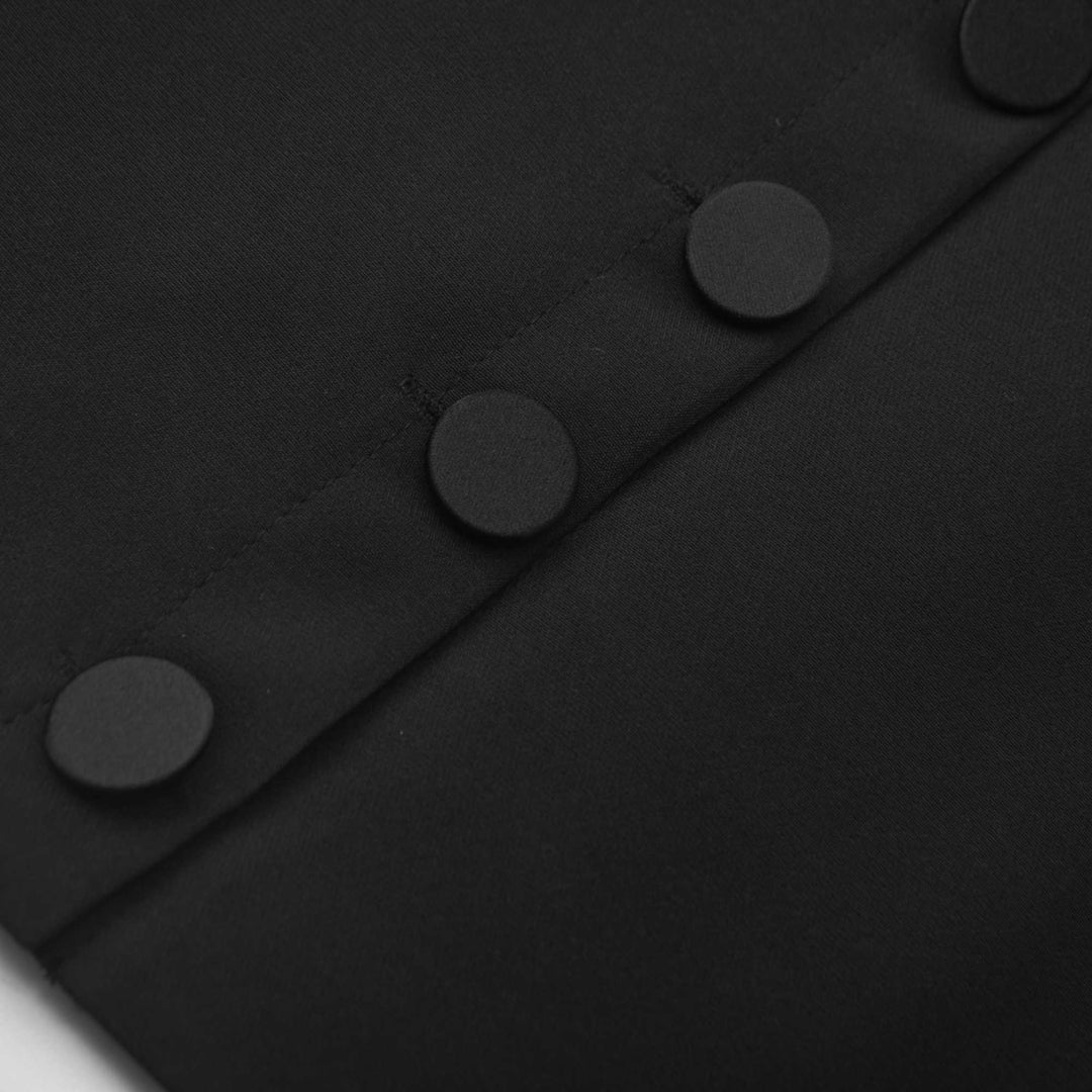 Levoire | Top À Bretelles Détail Crop & Jupe Ensemble Correspondant