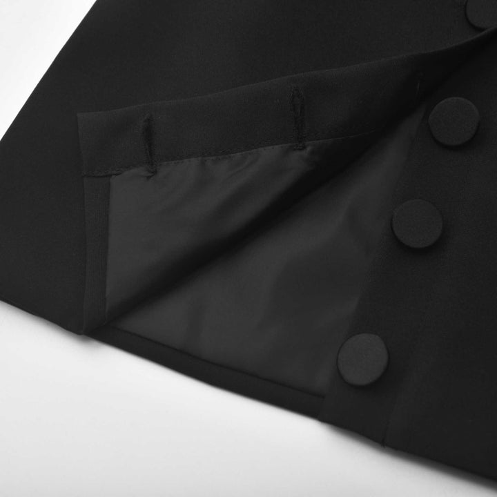 Levoire | Top À Bretelles Détail Crop & Jupe Ensemble Correspondant