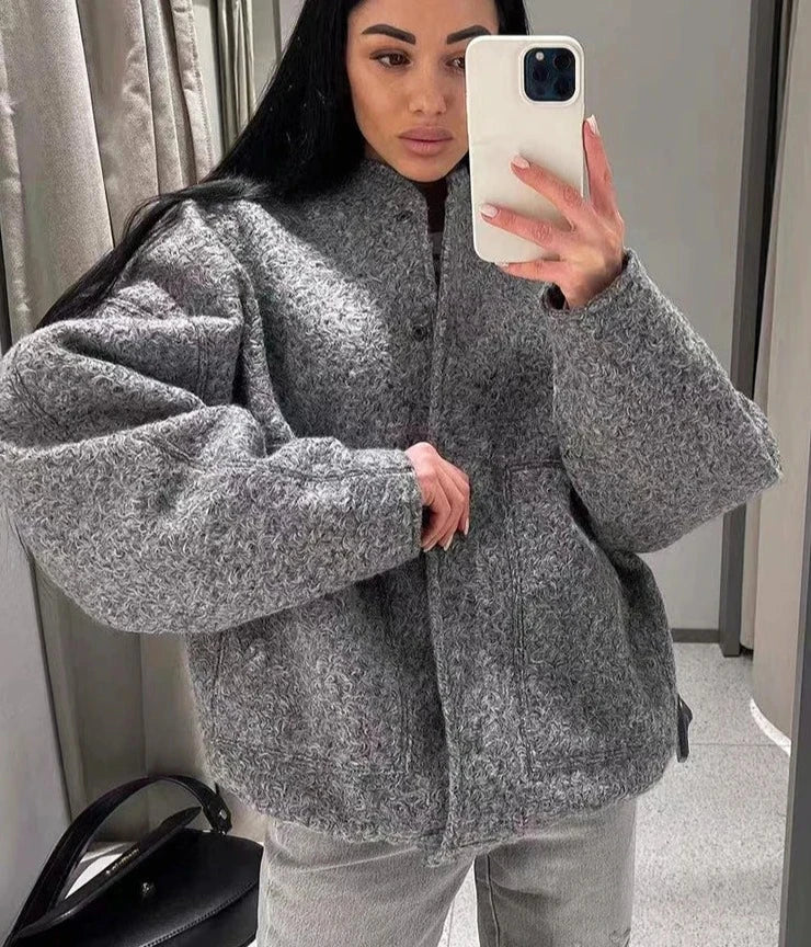 Levoire | Veste Bomber Confortable Grande Taille