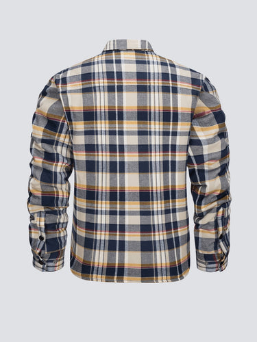 Levoire | Veste à rayures décontractée à manches longues avec bouton