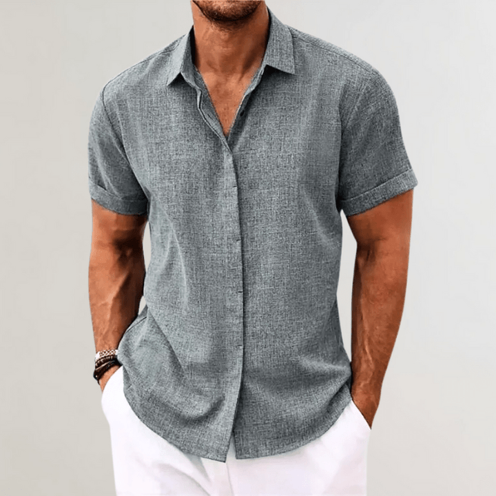 Levoire | Polo Classique Élégant Homme Gris