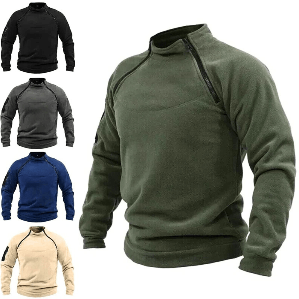 Levoire | Pull homme Pull en polaire tactique homme Chaud & Confortable