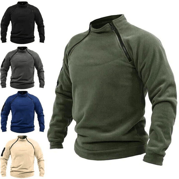 Levoire | Pull homme Pull en polaire tactique homme Chaud & Confortable