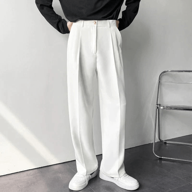 Levoire | Pantalon Polyvalent Décontracté Homme Blanc