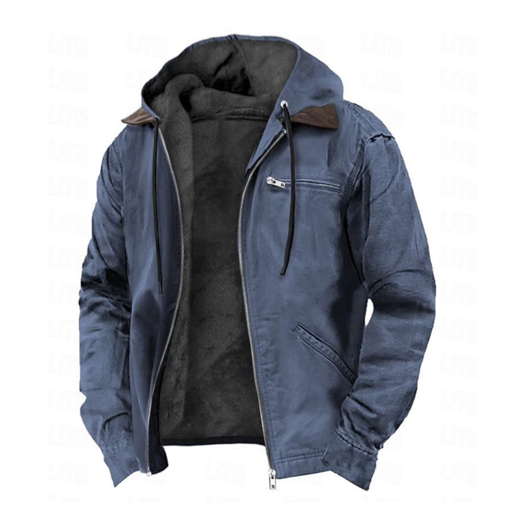 Levoire | Veste D'Automne Tendance Pour Hommes Bleu