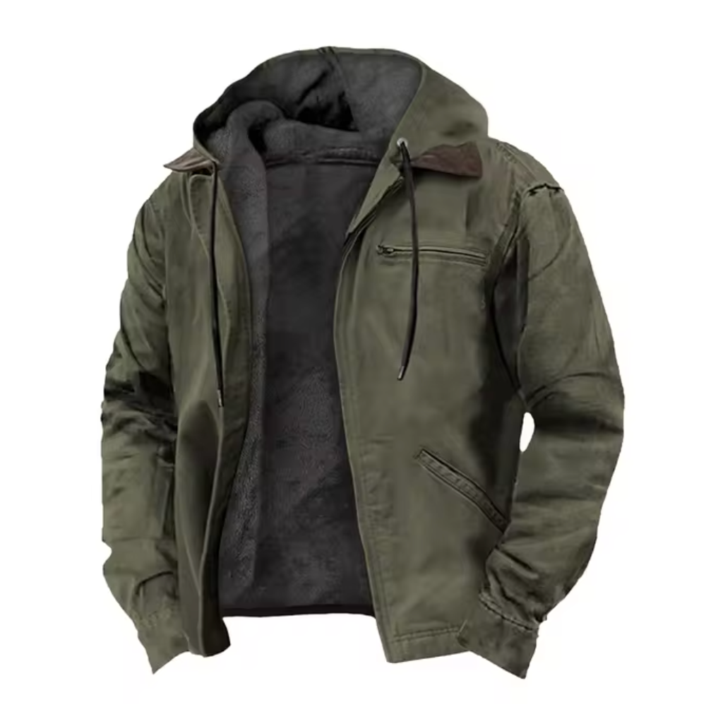 Levoire | Veste D'Automne Tendance Pour Hommes Vert