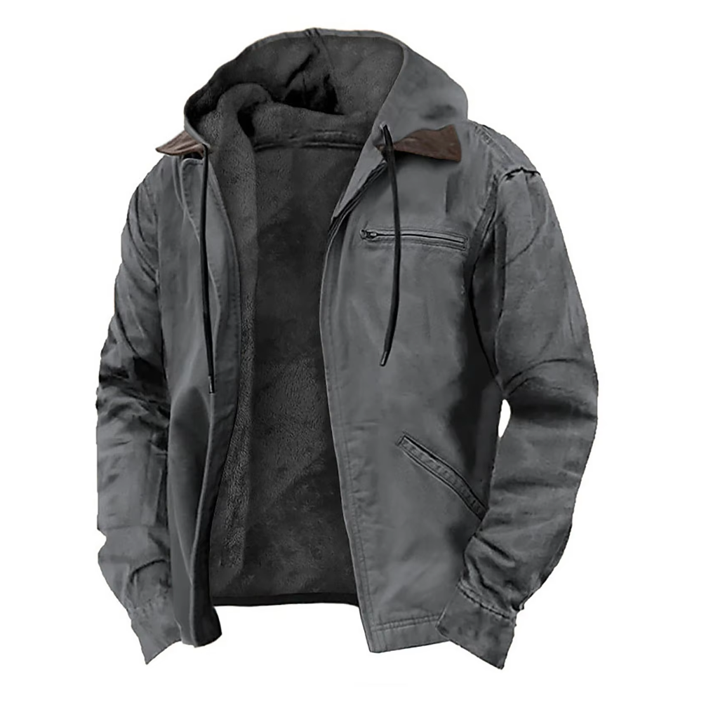 Levoire | Manteau vintage élégant classique Gris