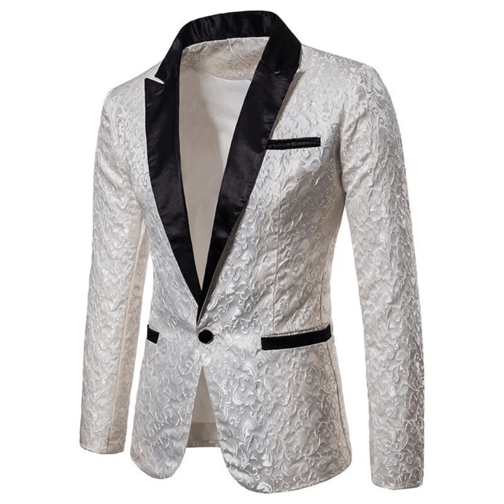 Levoire | Veste Légère Imprimée Homme Blanc