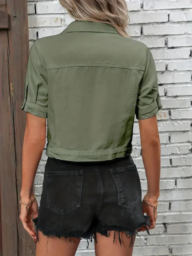 Levoire | Veste Manches Courtes Veste En Jean