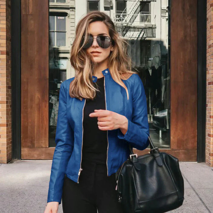 Levoire | Veste Bombardier Pour Femme | L'hiver Bleu