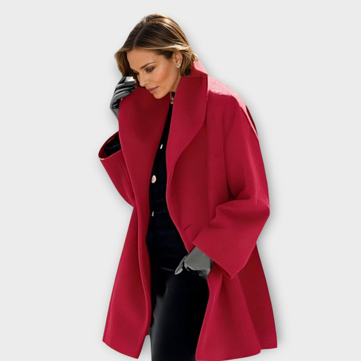 Levoire | Veste En Laine Coupe-Vent Rot