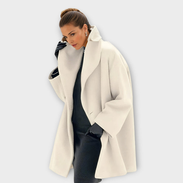Levoire | Veste En Laine Coupe-Vent Blanc