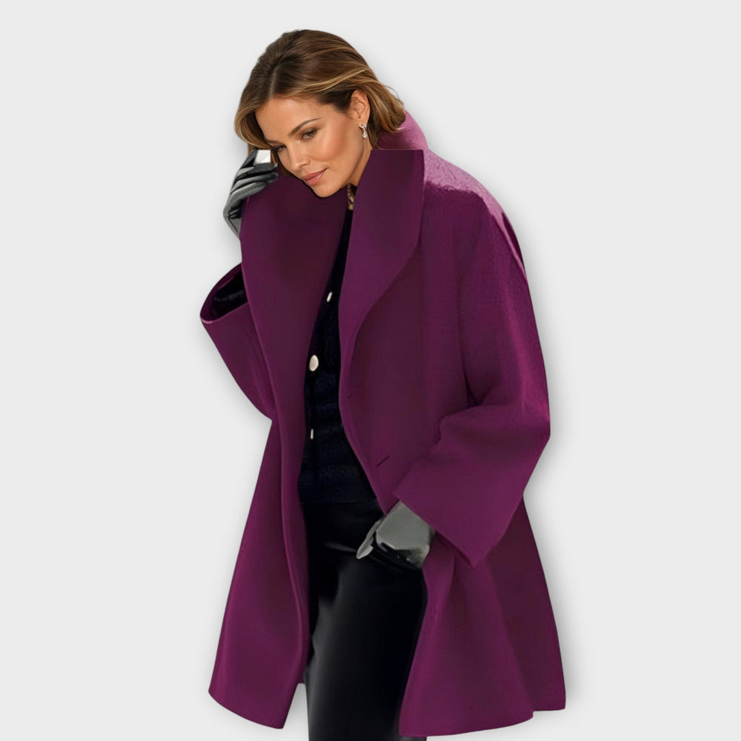 Levoire | Veste En Laine Coupe-Vent Lilas